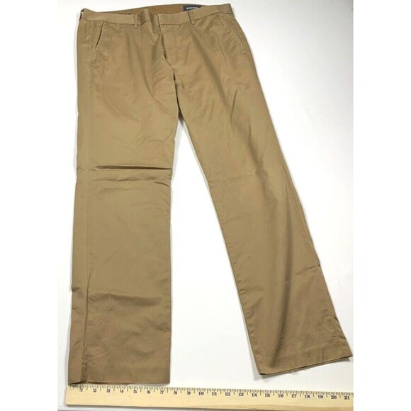Bonobos Pants Mens 35 x 30 Tan Khaki Workwear Casual Thursday Straight Leg - Picture 13 of 13